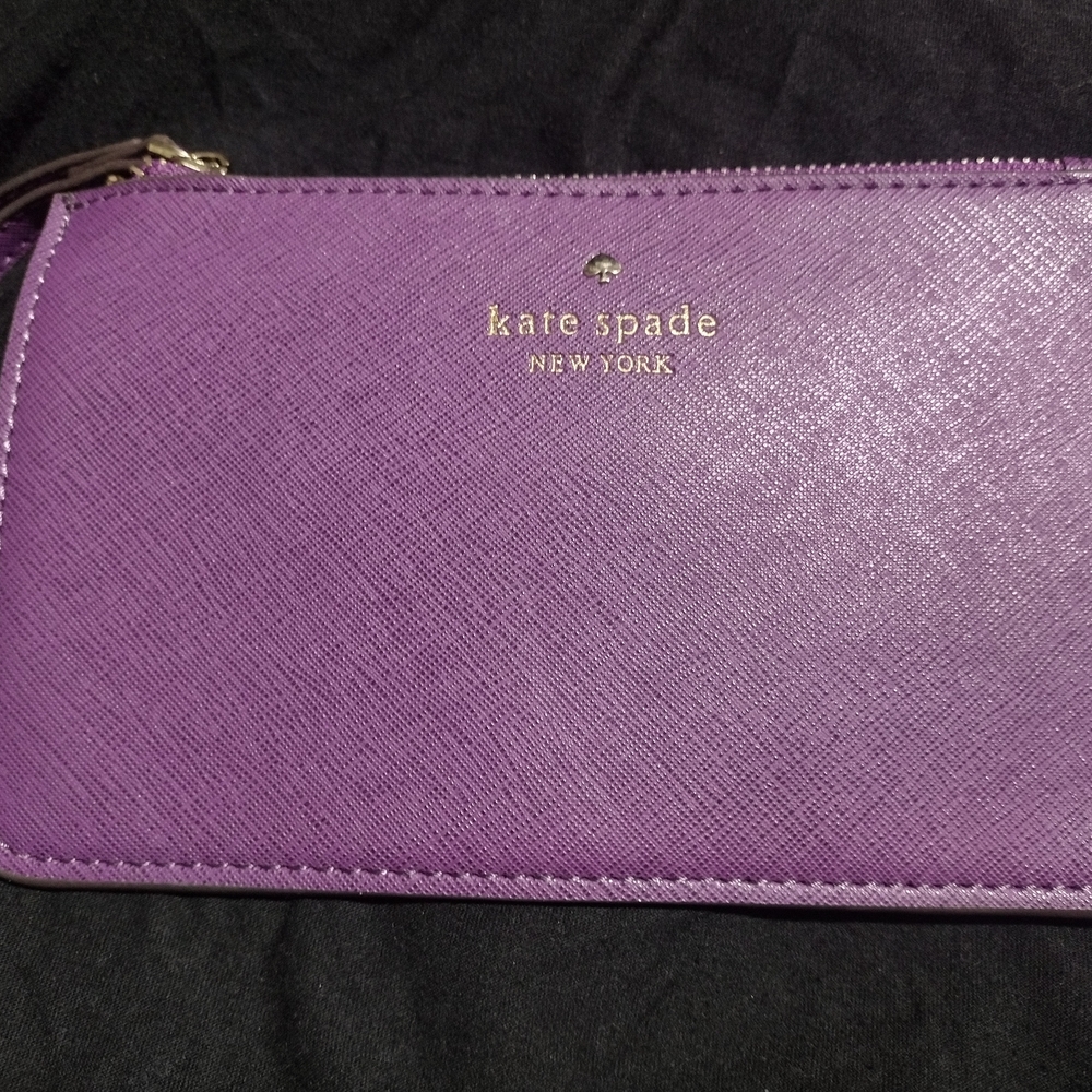 Kate Spade Vibrant Purple Wristlet